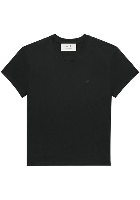 t-shirt adc nisex nera AMI PARIS | BFUTS003.724001